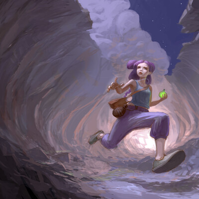 Practice in fantasy visual storytelling