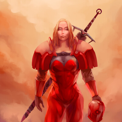 red