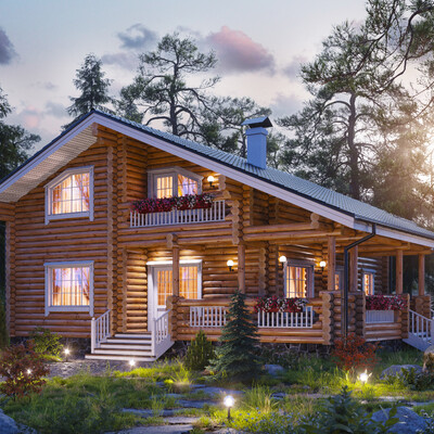House of logs