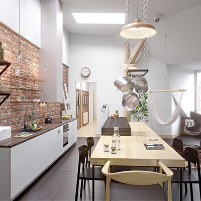 Kitchen loft