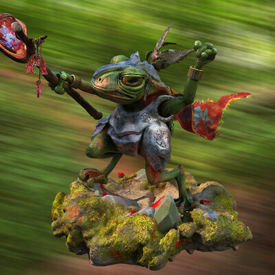 Battle frog shaman