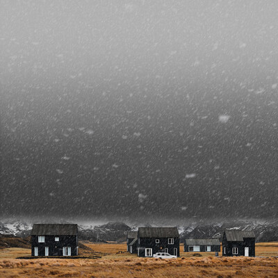 Black Houses in Iceland