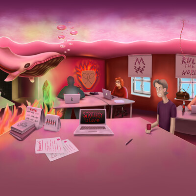 360 degrees. Strategy department in advertising agency