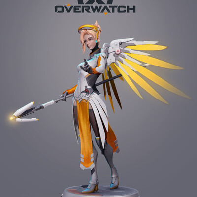 Mercy Overwatch fan art