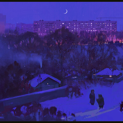 the outskirts