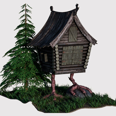 A hut on chicken legs