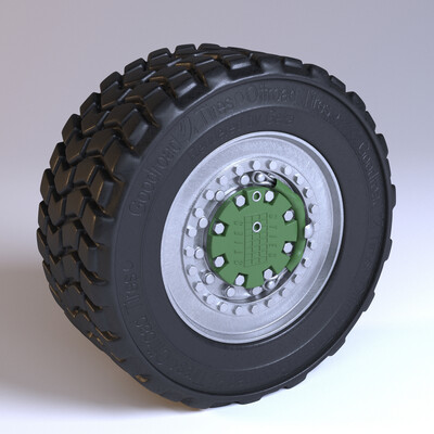 Truck wheel