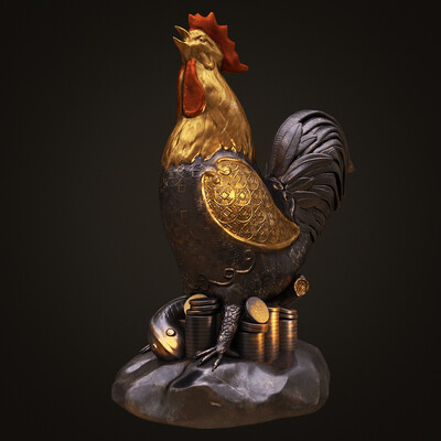 Chinese rooster