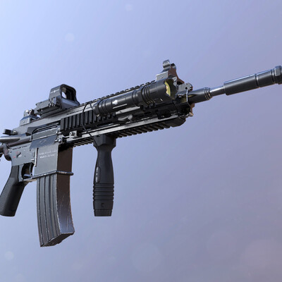 HK416 Rifle