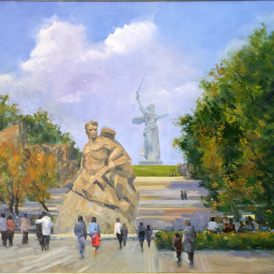 Volgograd. Mamaev kurgan.