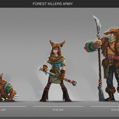 Forest killers army