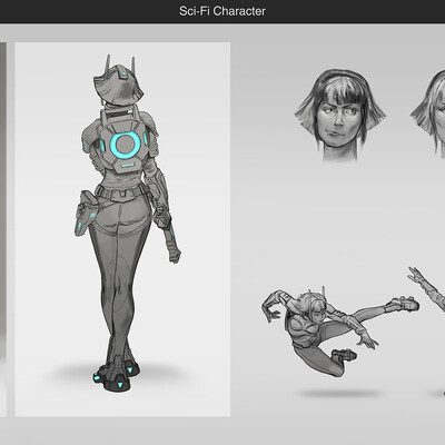 Sci-fi character