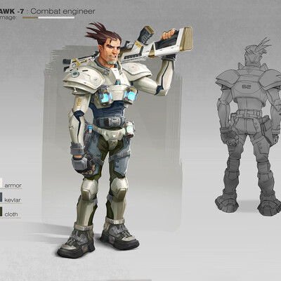 Sci-fi character