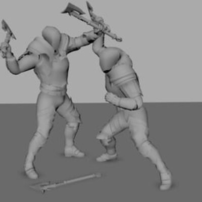 Knights fight