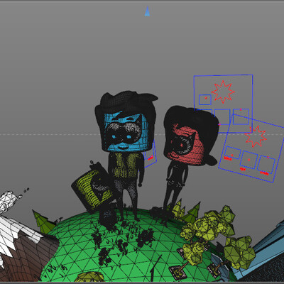 3D animation for Pikadot