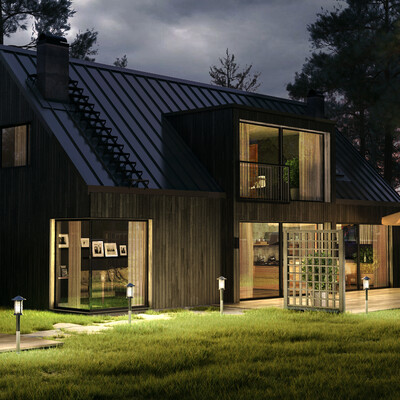 Visualization of the cottage