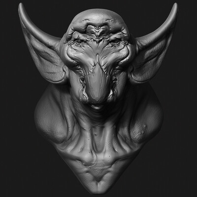 concept gargoyle's head