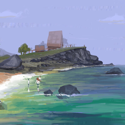 house by the sea