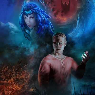 Cover to the story of Svetlana Bagderina "Valley of Dreams"