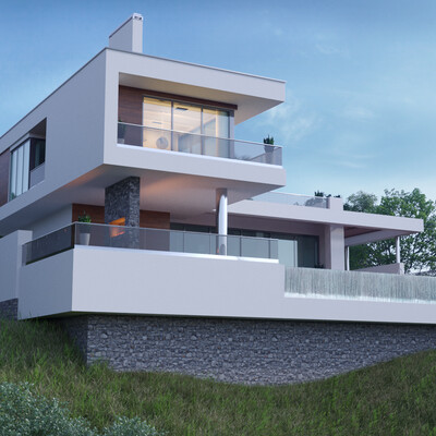 Villa in the village of Abrau-Dyurso