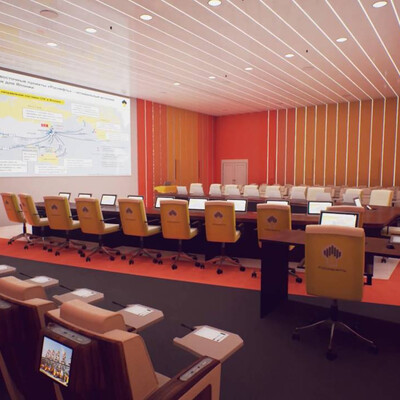 Interactive conference room archviz - Unreal Engine 4