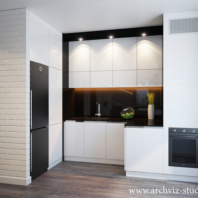 Interior Visualization for a design studio
