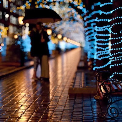 Romantic rain