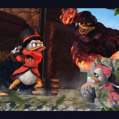 Duck fight