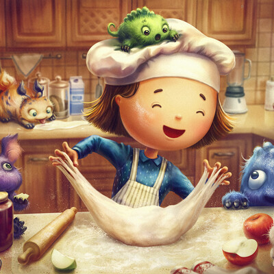 Loya and her pets 2