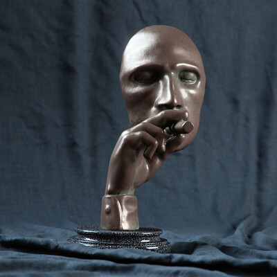 Statue of head