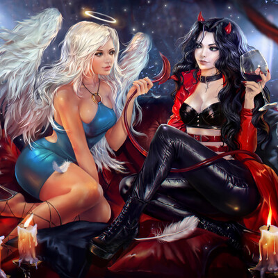 angel and succubus