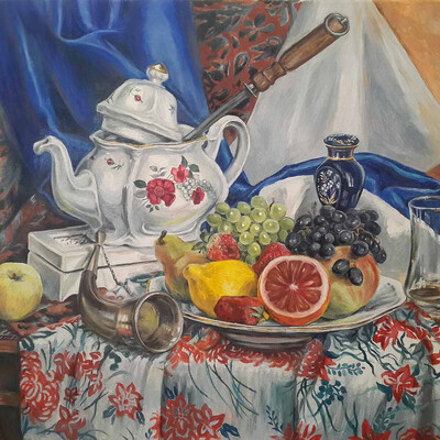 Natyurmort s vinogradom Still life with grapes