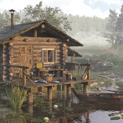 House on the lake