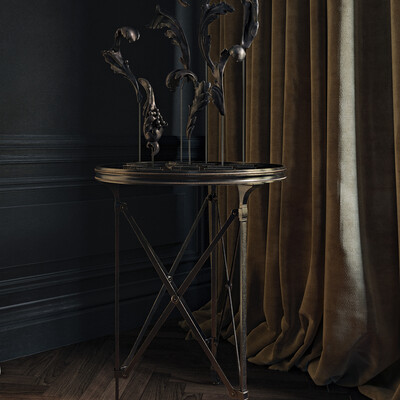 Eichholtz Table St Etienne L & decor set №11 RH