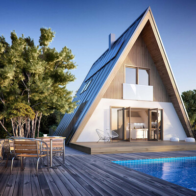 House on the shore