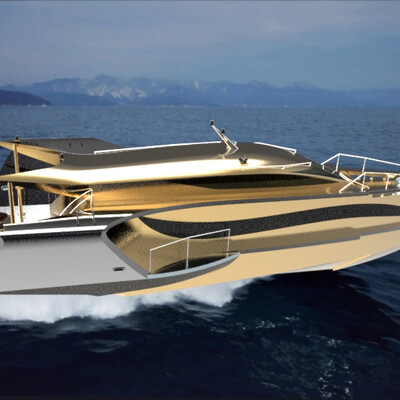 Motor yacht