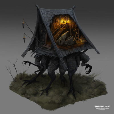 Yaga's hut CONCEPT
