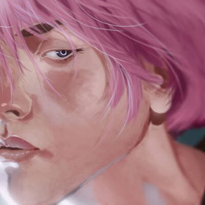 The pink
