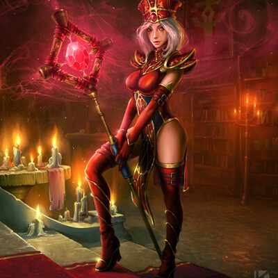 "High Inquisitor Whitemane" FanArt
