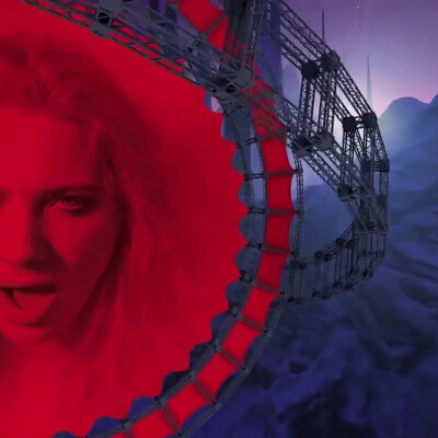  3D Graphic video - Money Power Glory by Lana Del Rey (cover  by Karina Belkina