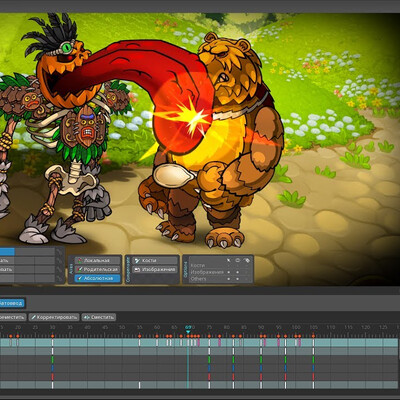 Monsters аnimation! Spine 2D