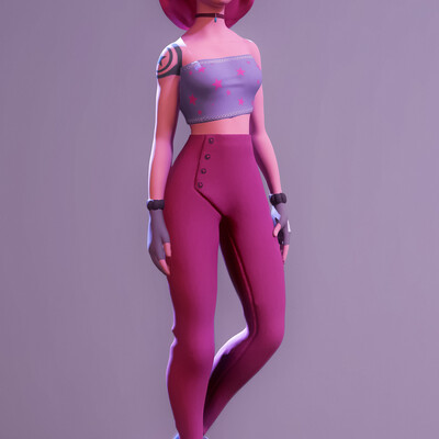 Young girl speedsculpt