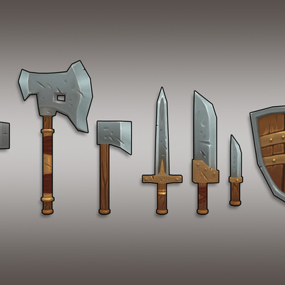 Small weapon set