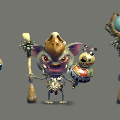 Small and vicious goblins