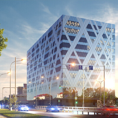 Business Center - 3D visualization