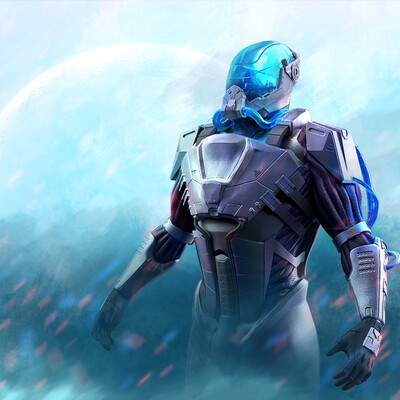 Sci-fi Cyborg