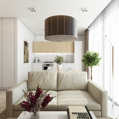 Interior design of apartments in Sochi