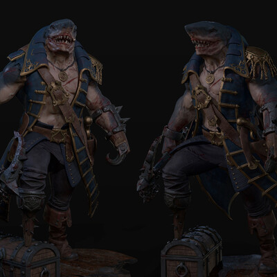 Shark-man Captain