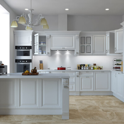 Kitchen project renders