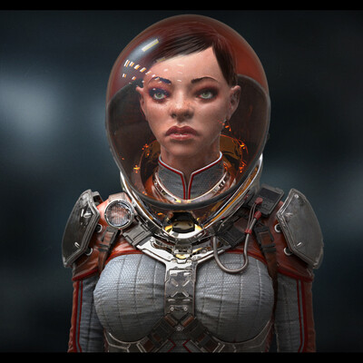 Space girl.